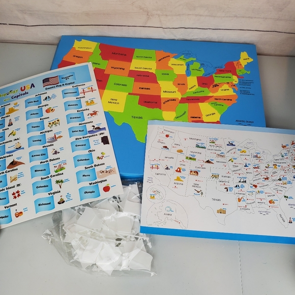 Mapology USA with capitals, puzzle - Picture 4 of 7